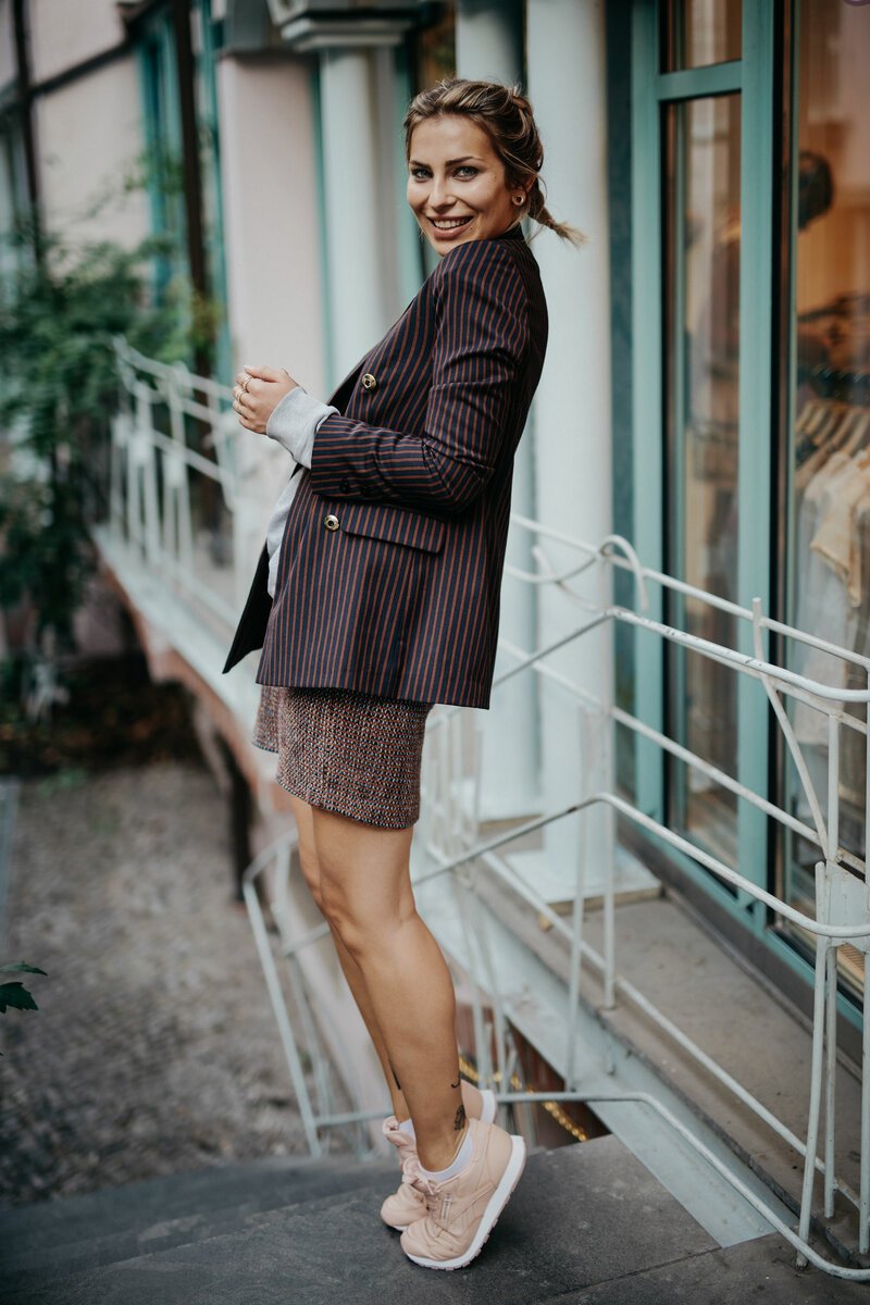 Юбка твидовая Street Style 2020