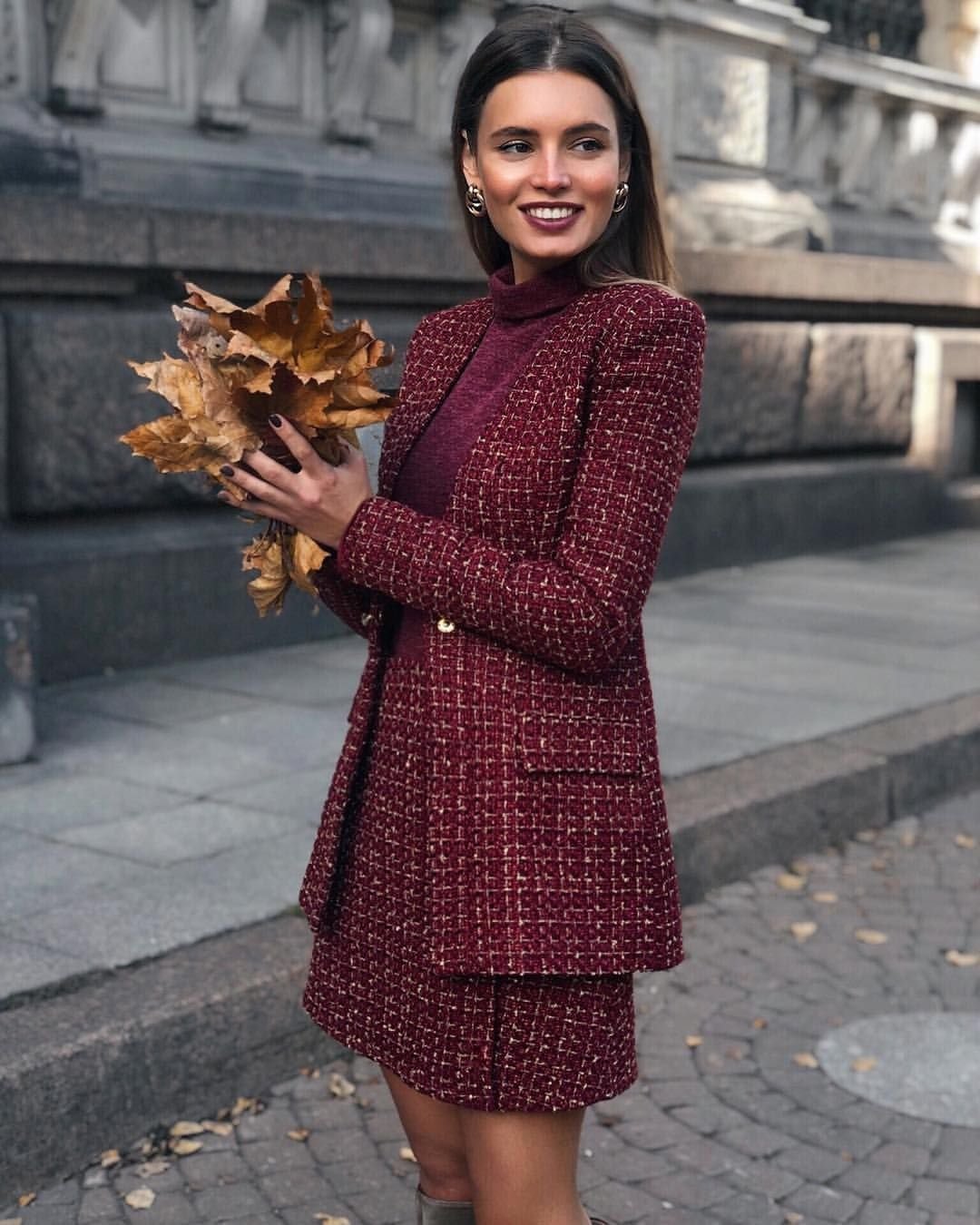 Твидовый жакет Chanel удлиненный