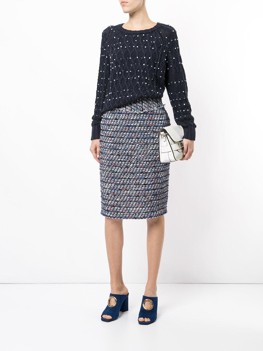 Юбка из твида