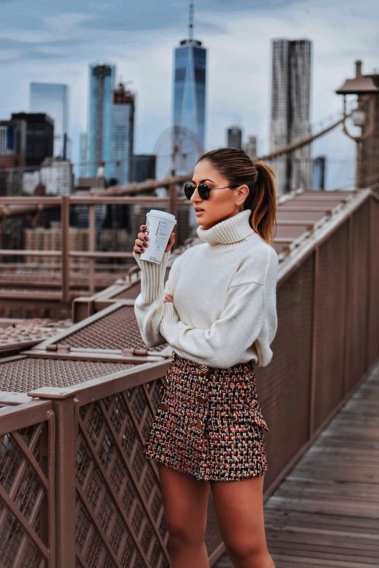 Юбка из твида Луки