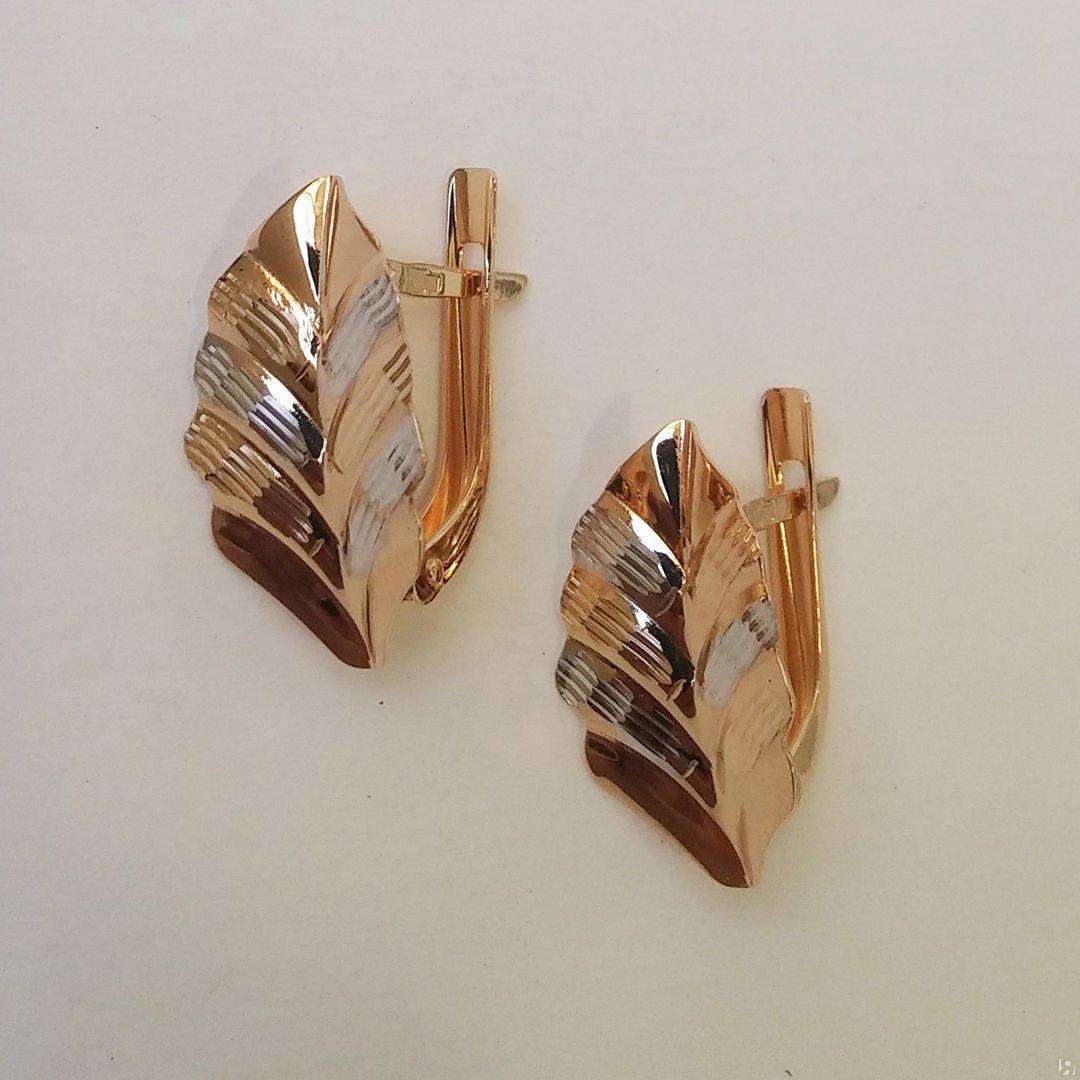 Серьги финифть серебро