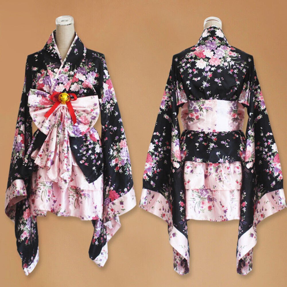 Фурисодэ кимоно Сакура