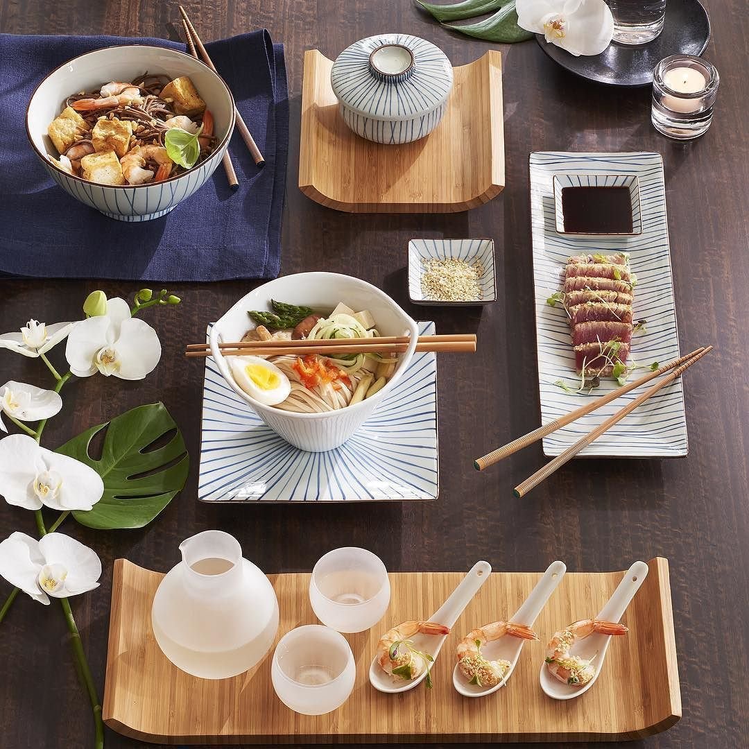 Японская кухня сервировка