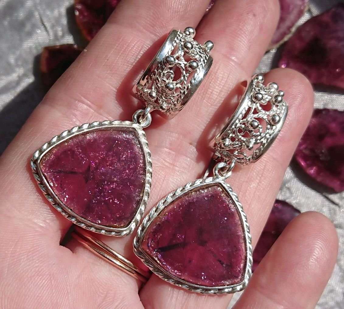 Кулон с турмалином 050--Tuk