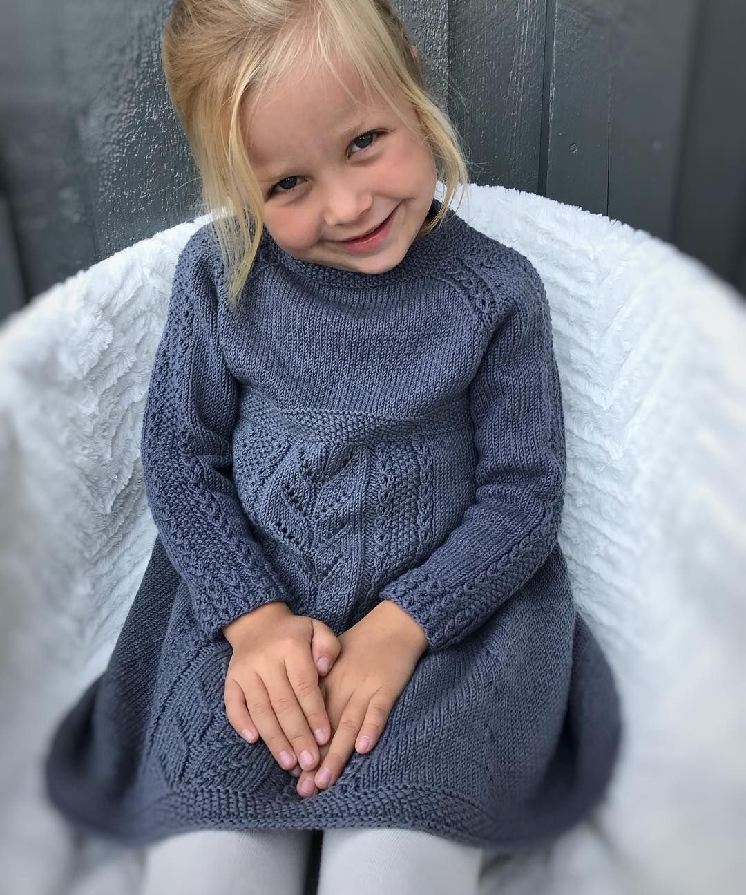Вязаная одежда для девочек