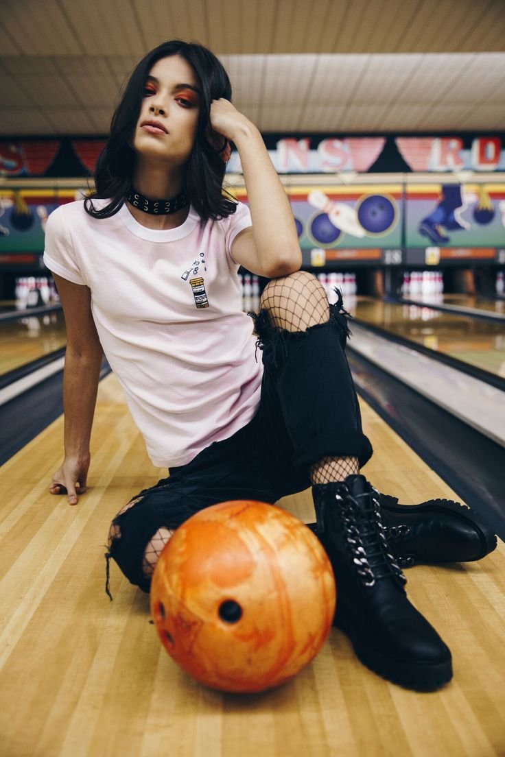 Фотосессия в боулинге