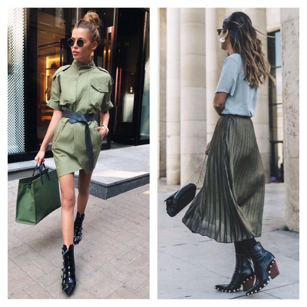 Платье с казаками