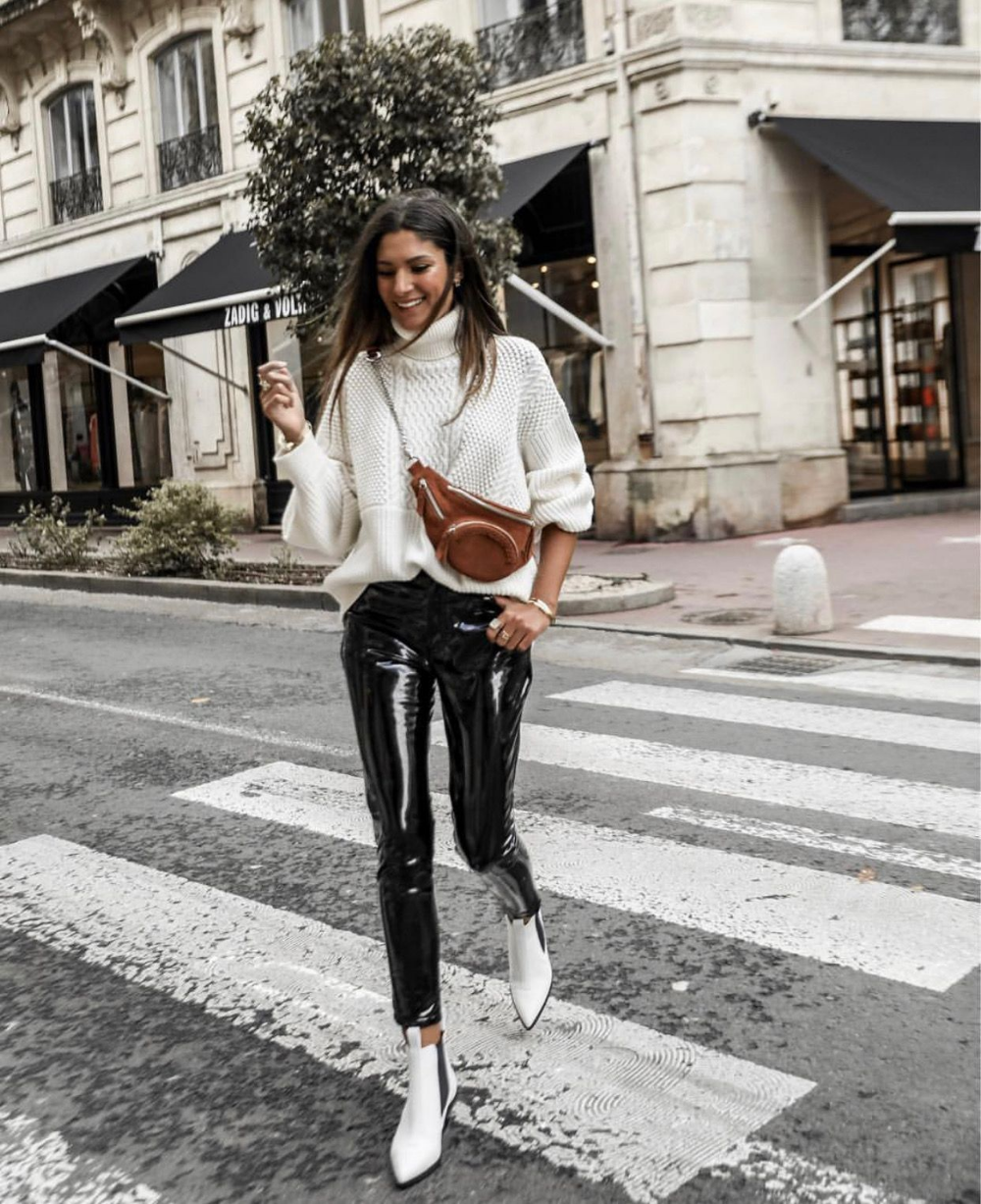 Образы с белыми ботинками