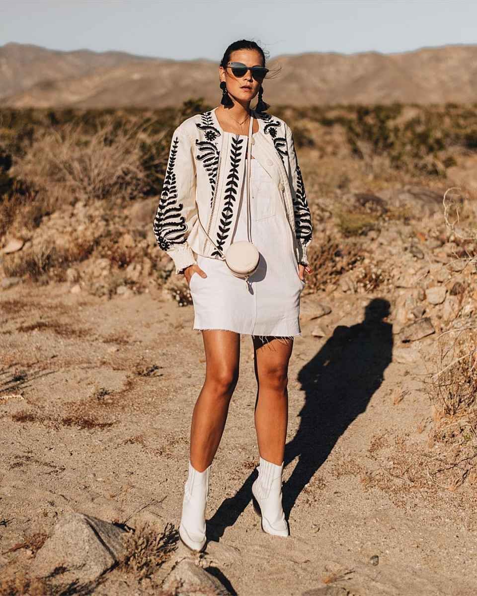 Коричневые казаки стрит стайл