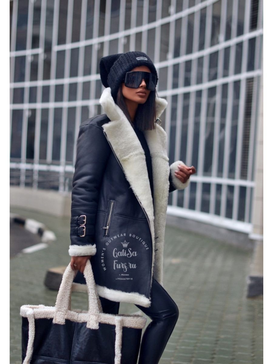 Зара дубленка женская Авиатор 2020