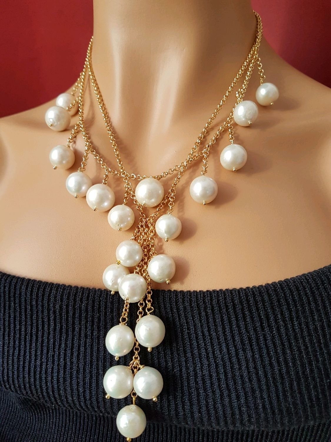 Колье Chaumet жемчуг