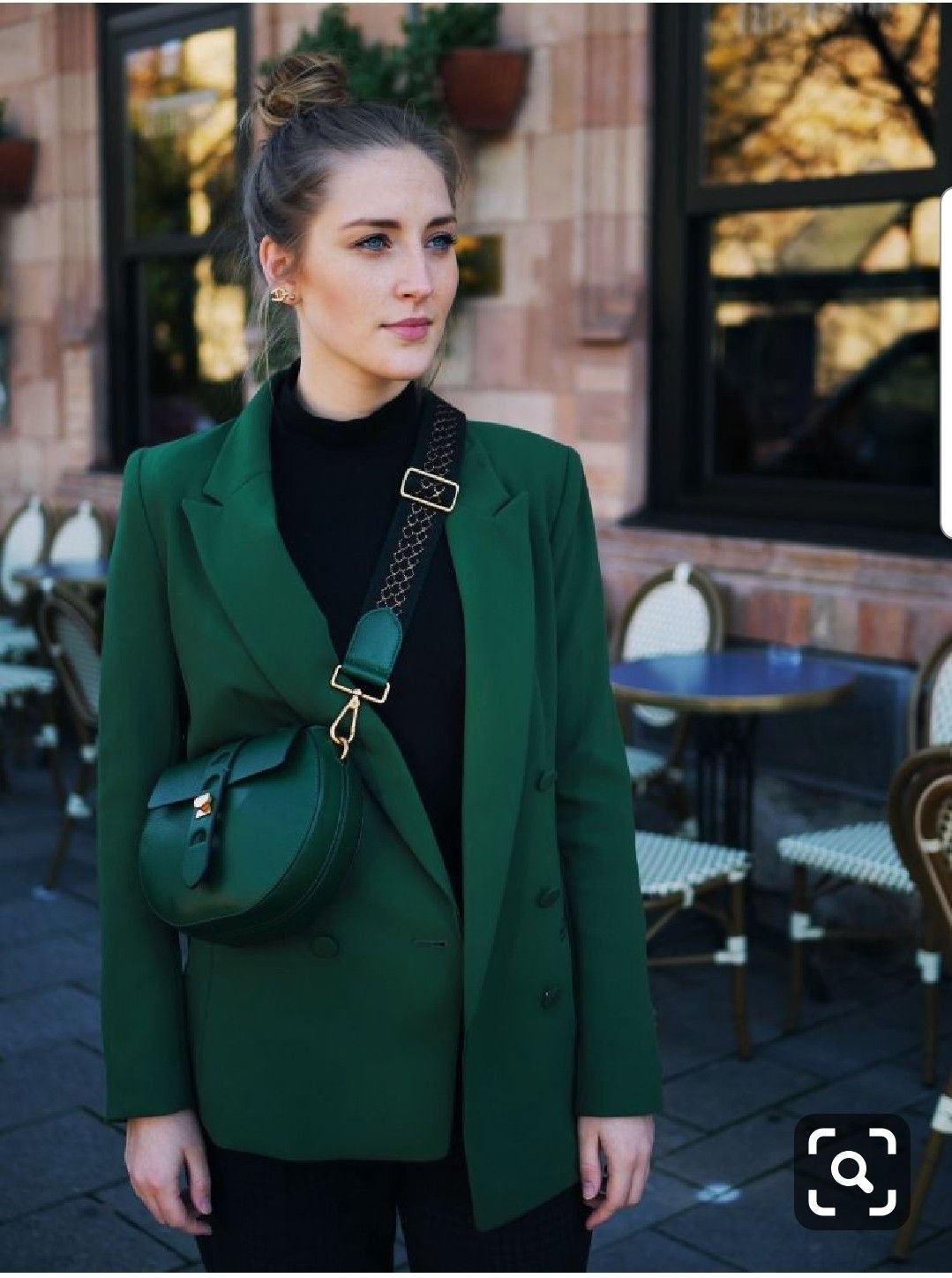 Зеленый пиджак стрит стайл