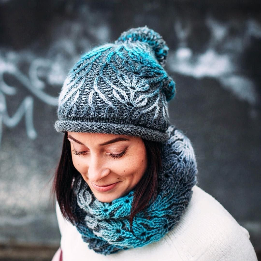 Шапка бини техника Бриошь