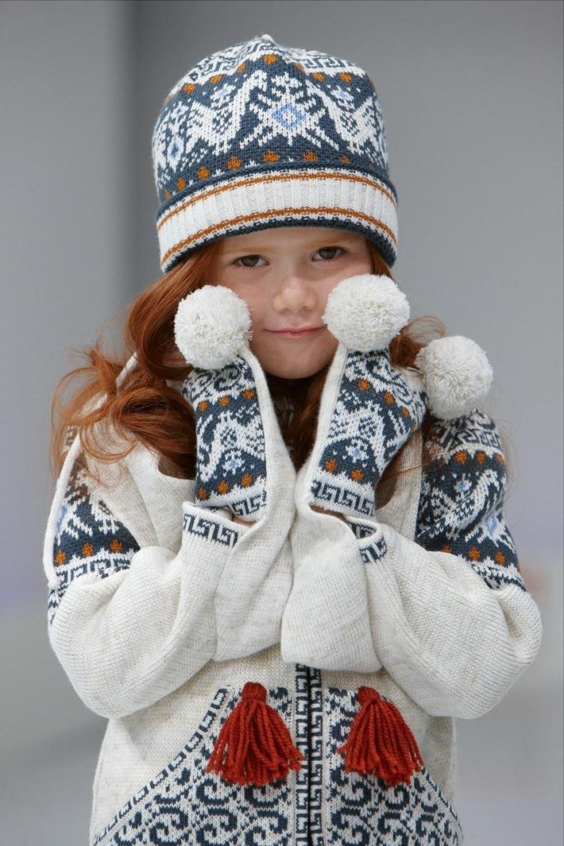 Зимняя шапка женская спицами