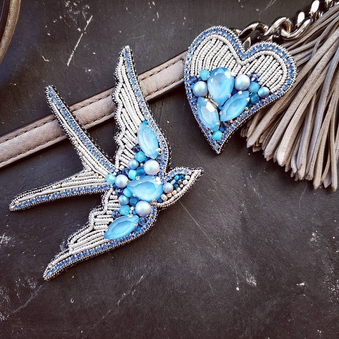 Цепочка с подвеской Ласточка