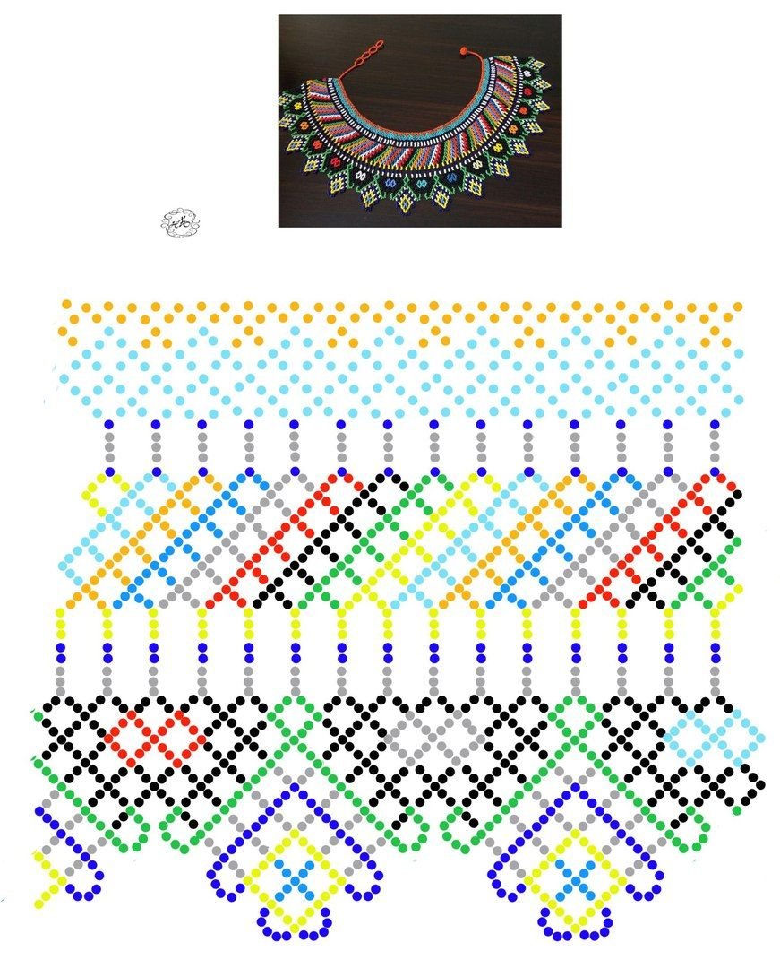 Ожерелье монисто