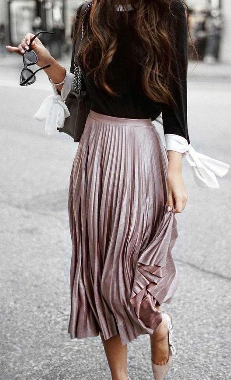 Шелковая рубашка т юбка