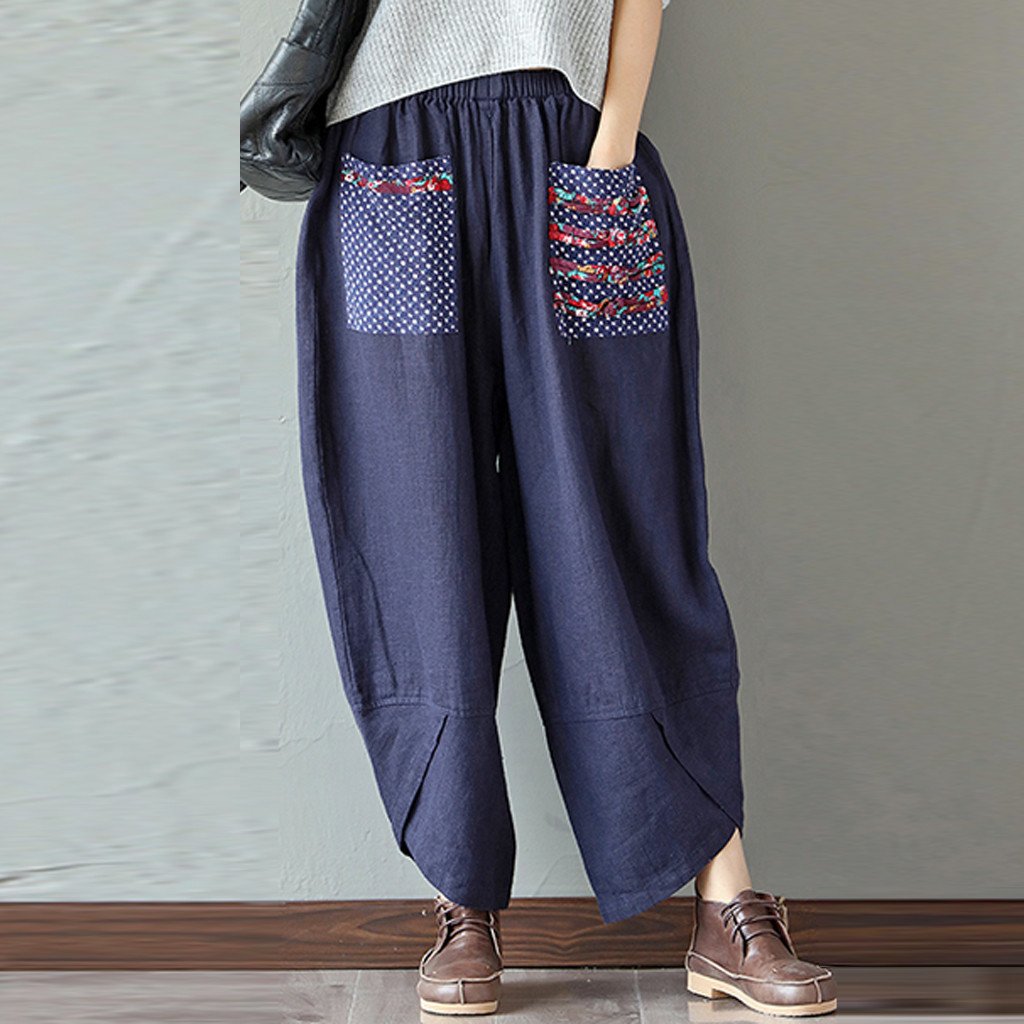 Широкие летние брюки