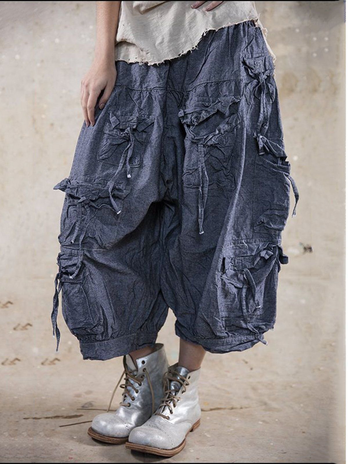 Штаны в стиле бохо