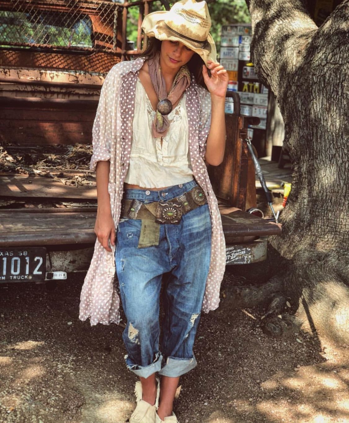 Комплекты одежды в стиле бохо