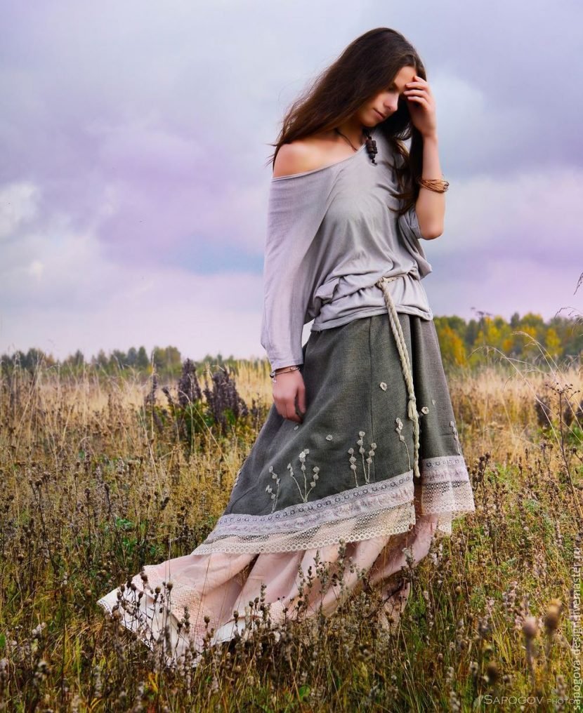 Брюки в стиле бохо