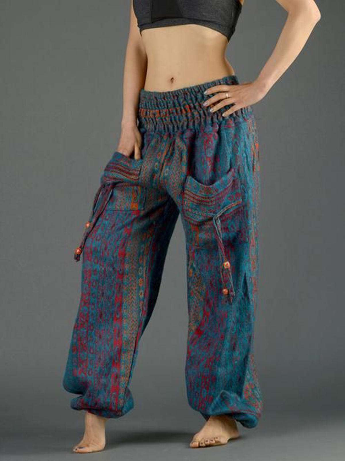 Джинсовый бохо стиль