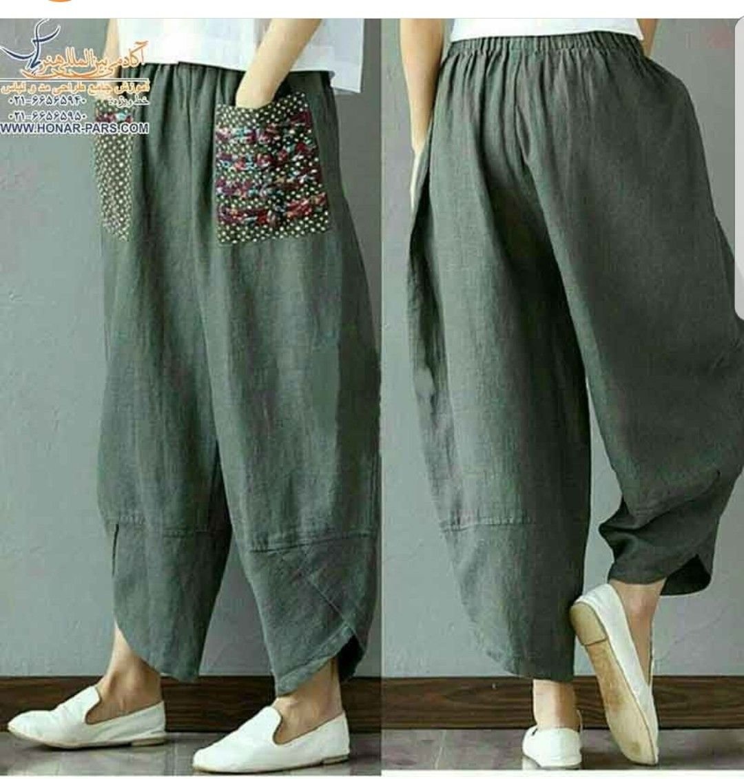 Штаны в стиле бохо