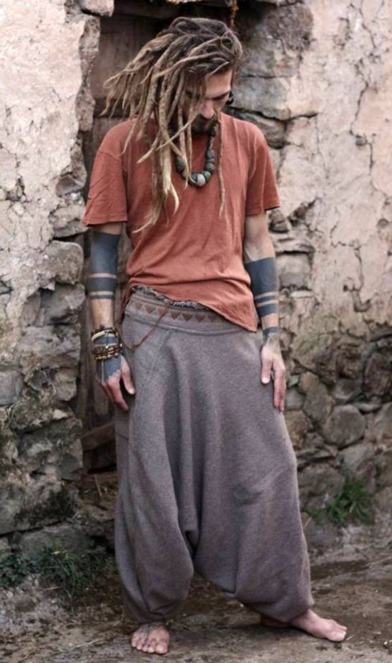 Стиль бохо штаны