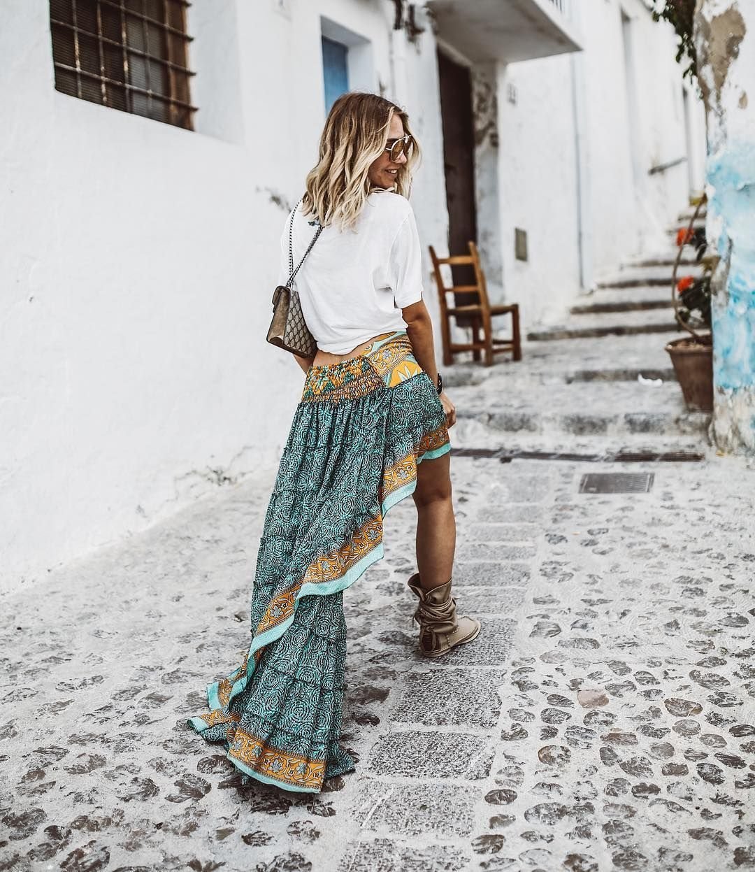 Стиль бохо штаны