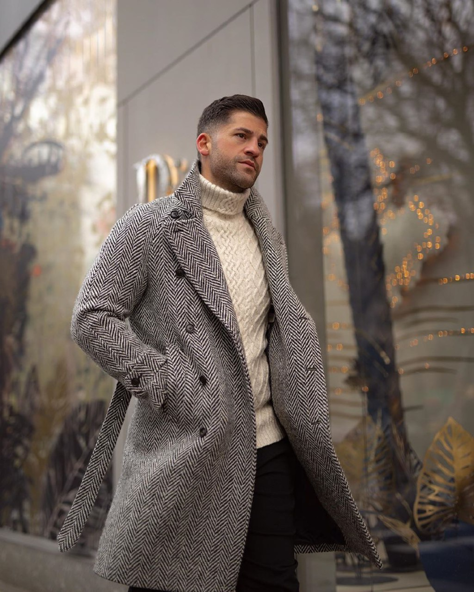 Зимний мужской стиль