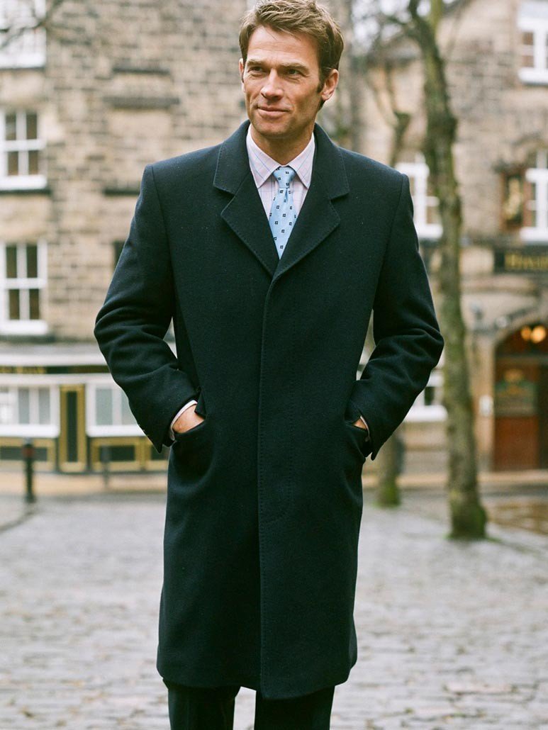 Короткое пальто бушлат мужское