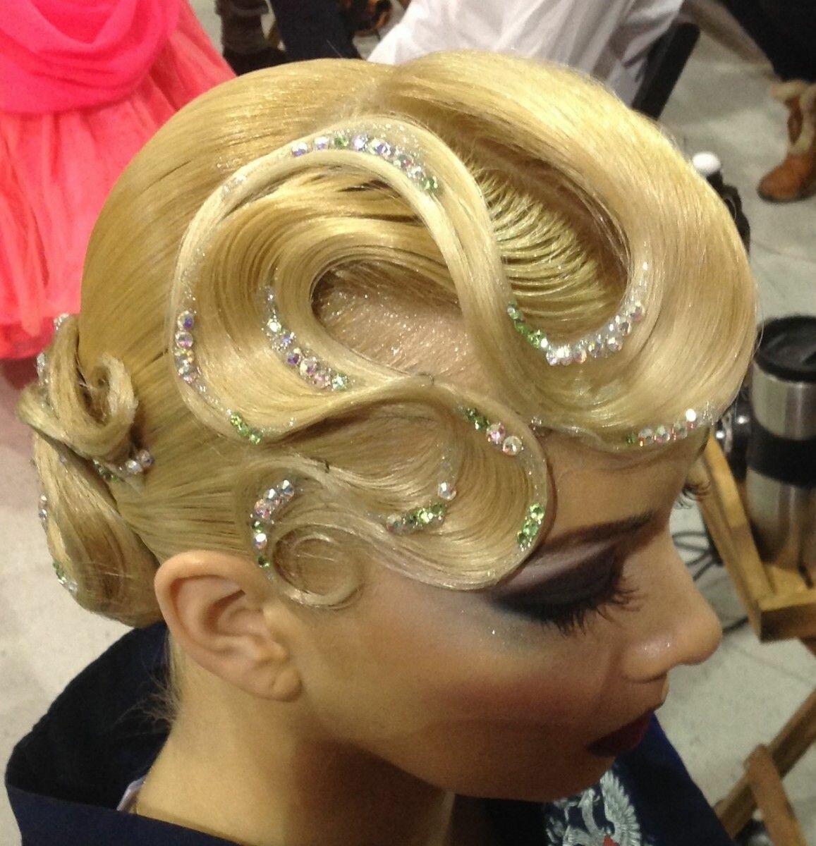 Чурсина стайл прически для бальных танцев