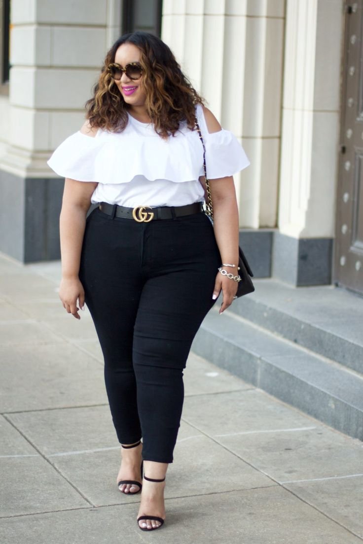 Элегантный стиль для полных женщин