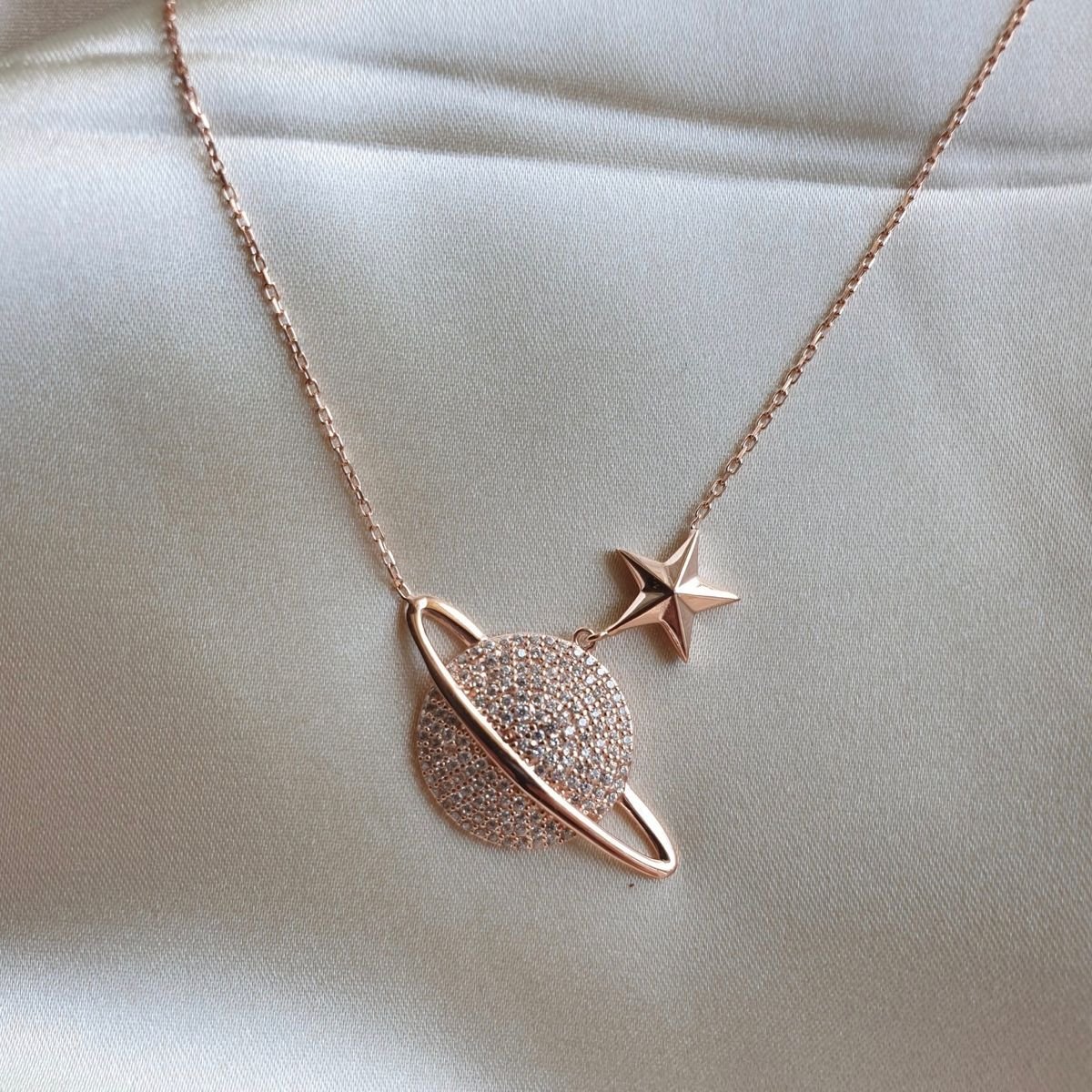 Подвеска из серебра Планета