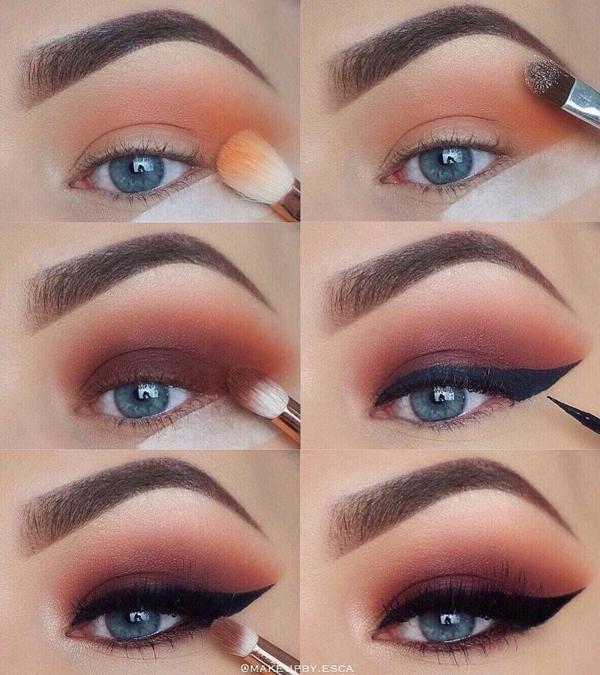 Макияж без стрелок для зеленых глаз