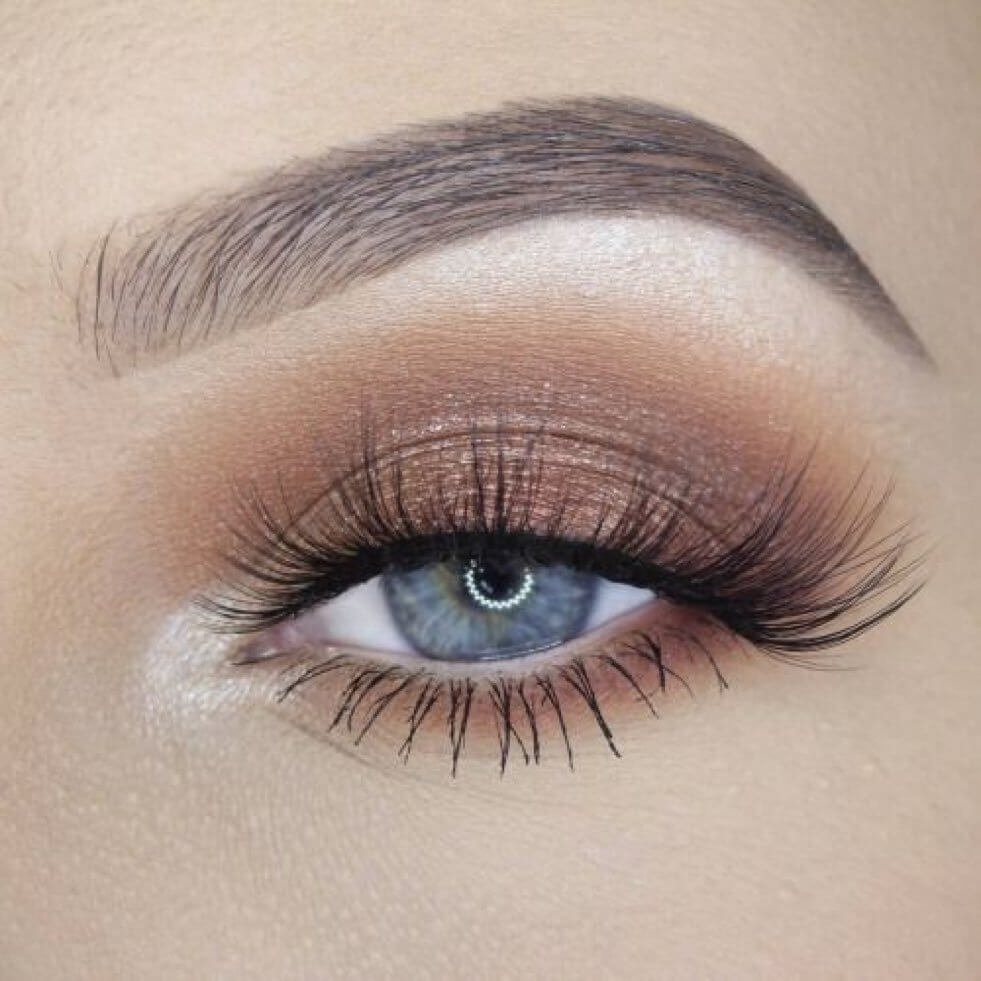 Смоки айс макияж для карих глаз дневной