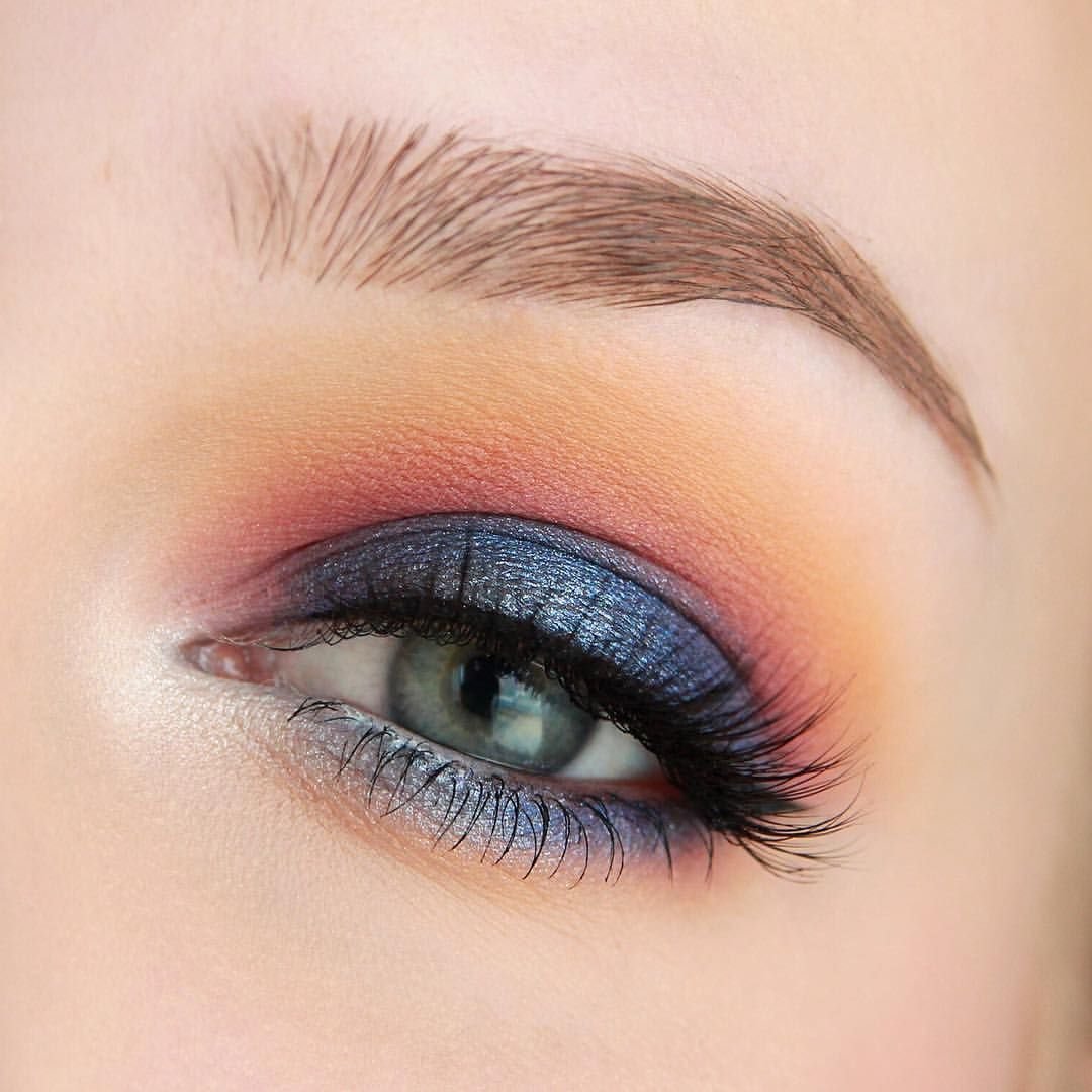 Макияж глаз легкий красивый