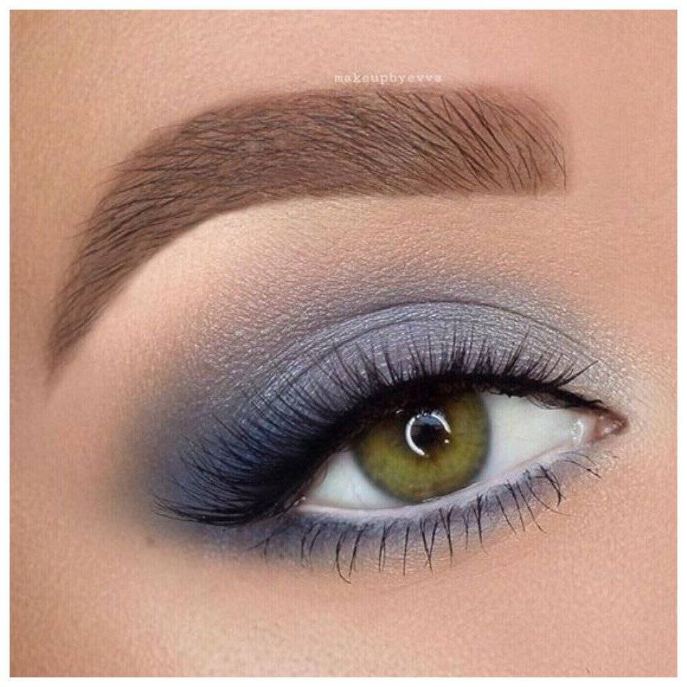 Розово фиолетовый макияж