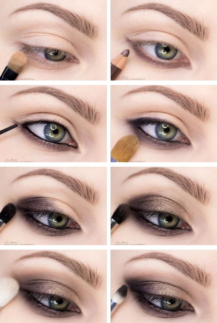 Красивый макияж глаз