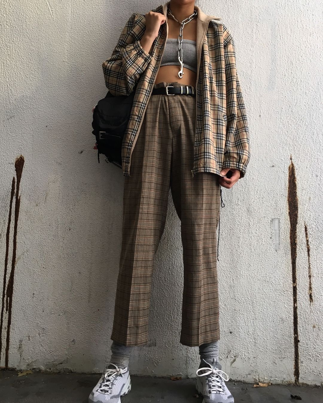 Образ в коричневом цвете