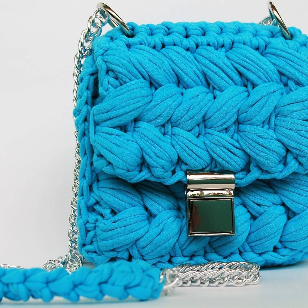 Молния для вязаной сумки