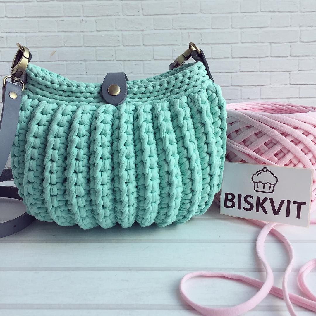 Украшения для сумки из трикотажной пряжи