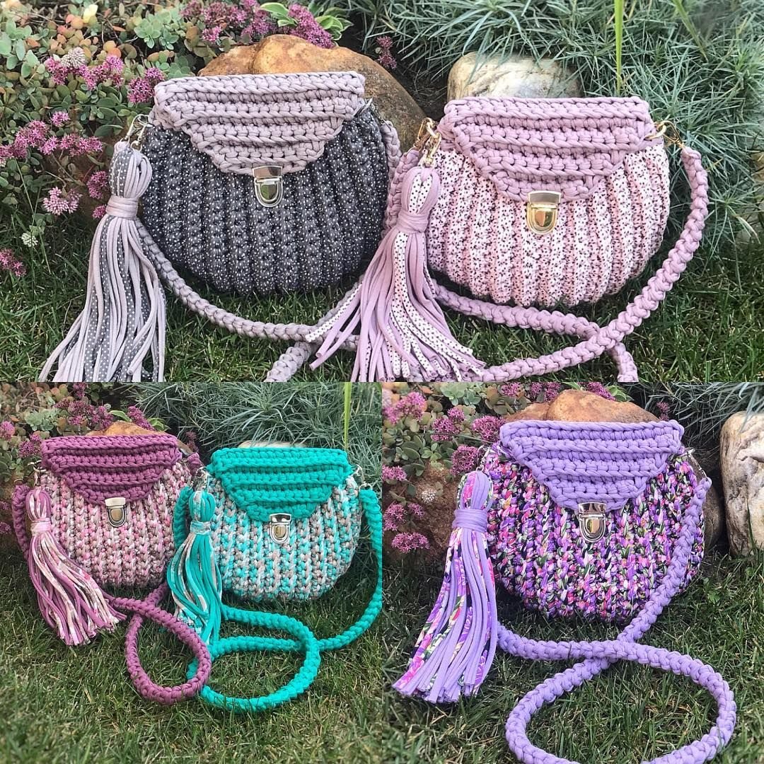 Нитки для вязания сумок