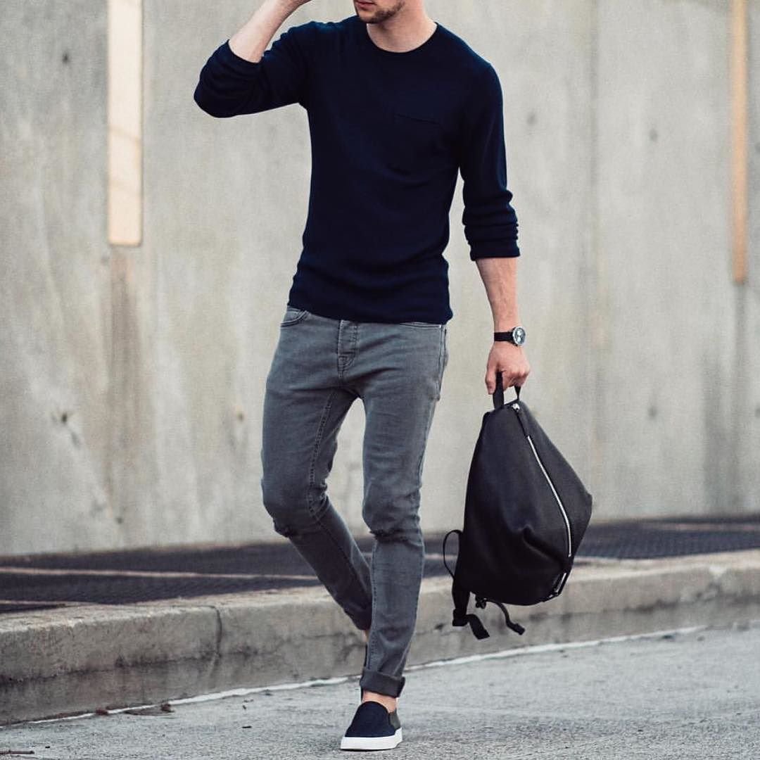 Повседневный лук для мужчин