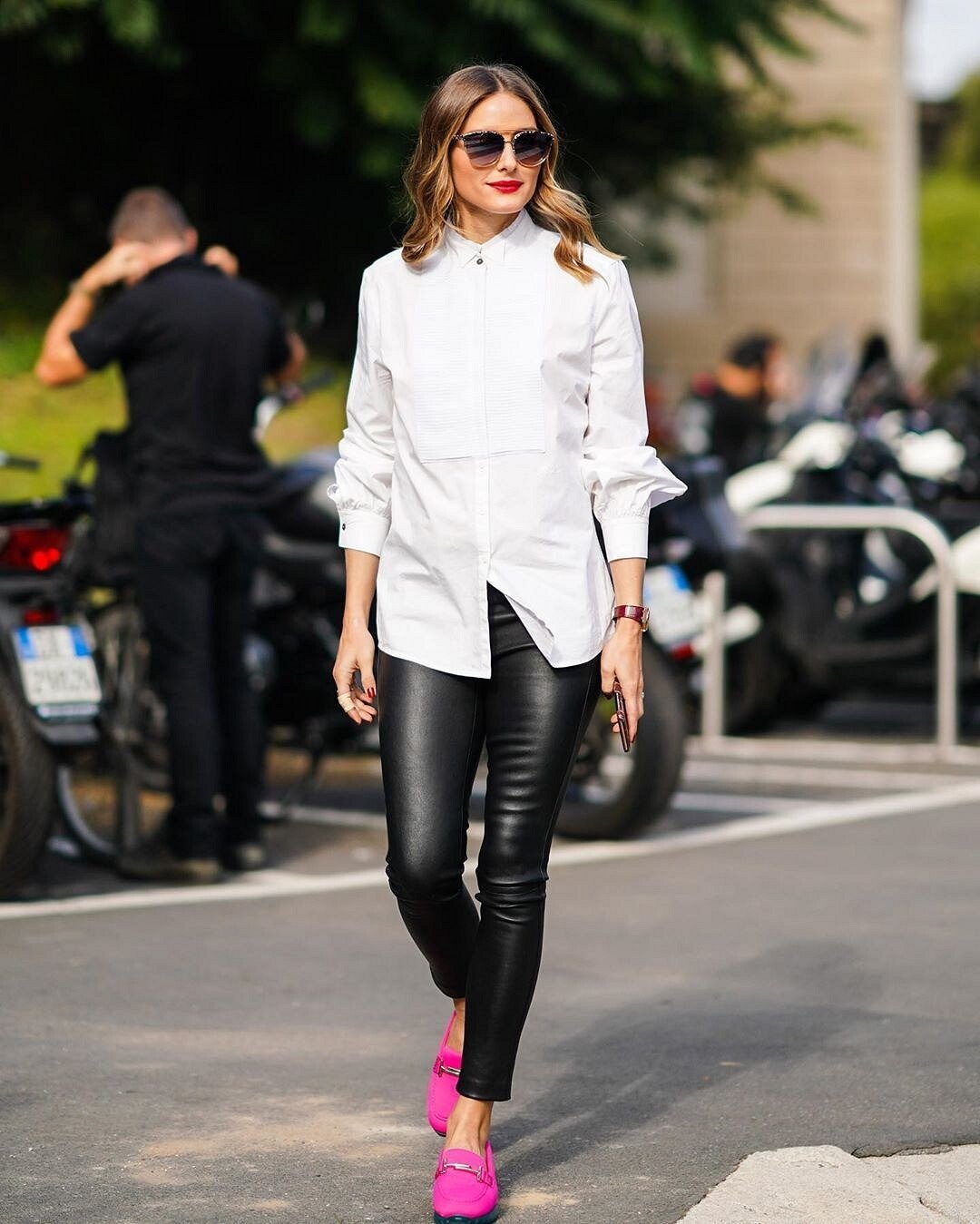 Zara Leather Pants