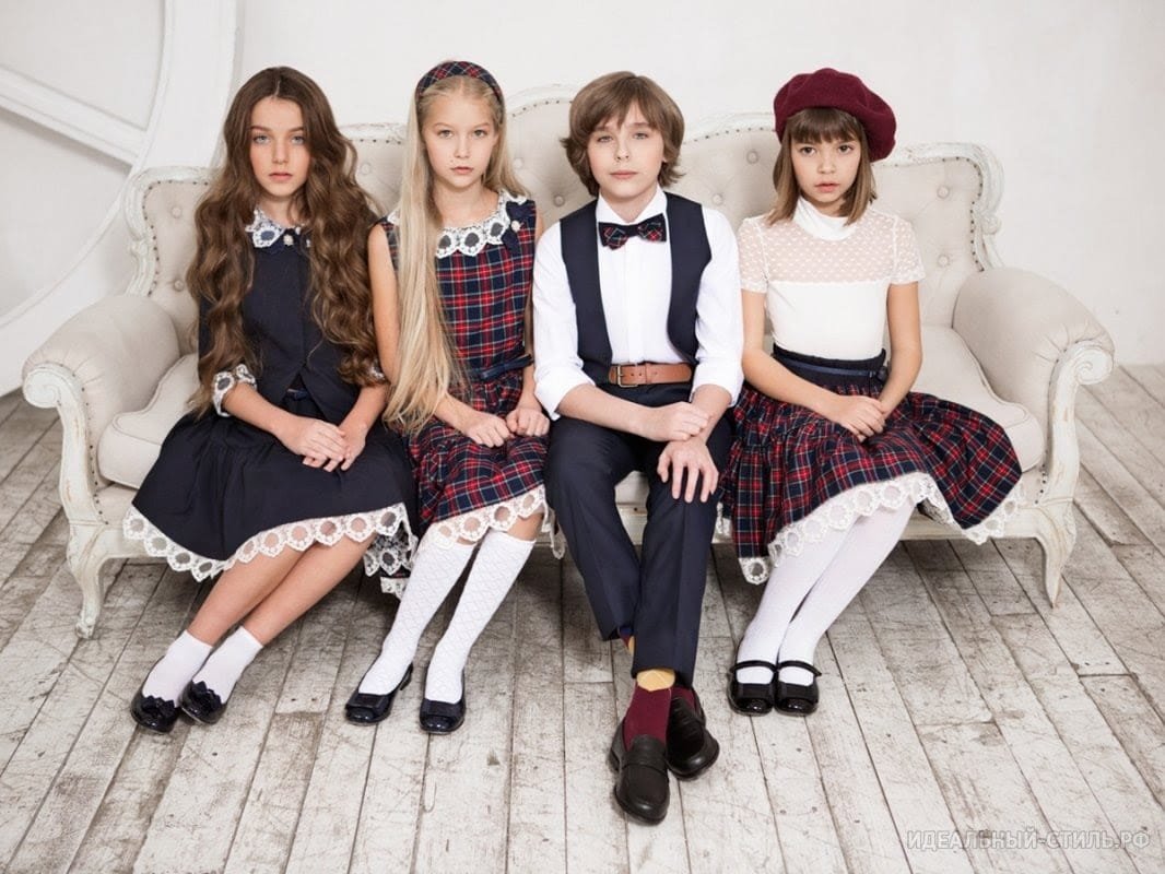 Модная школьная форма