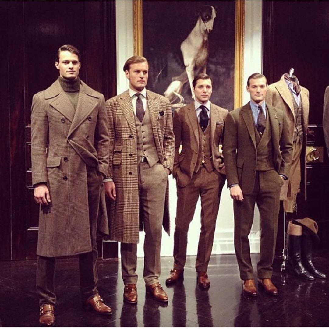 Мужская мода в Англии