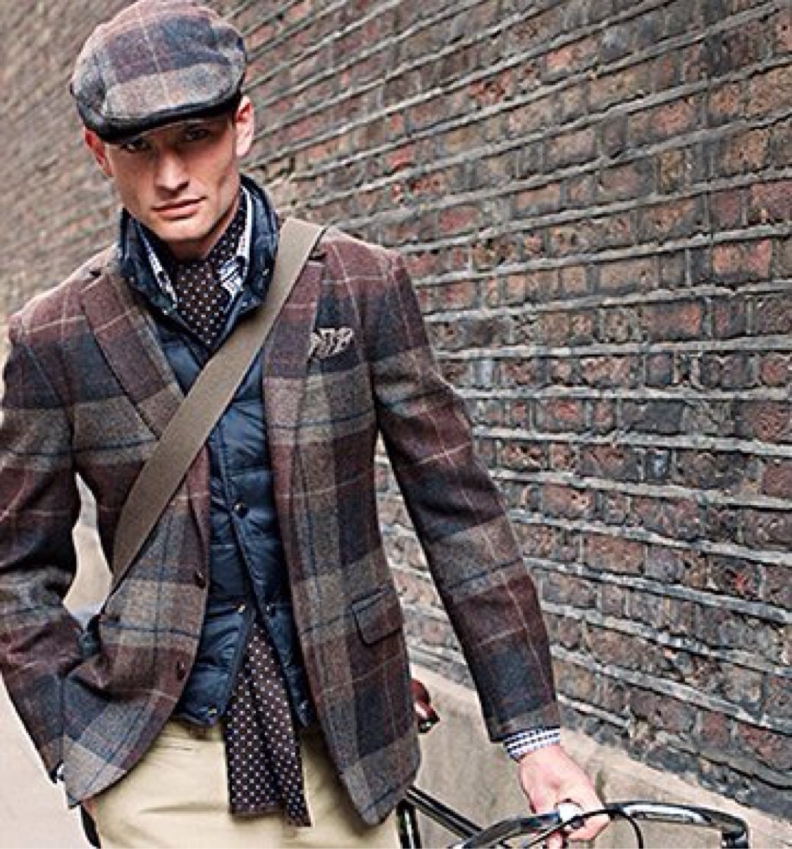 Летний английский стиль одежды для мужчин