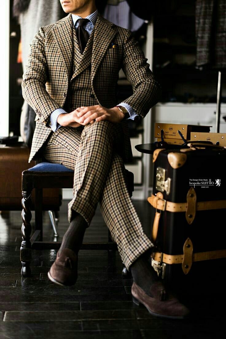 Английский стиль в одежде для мужчин