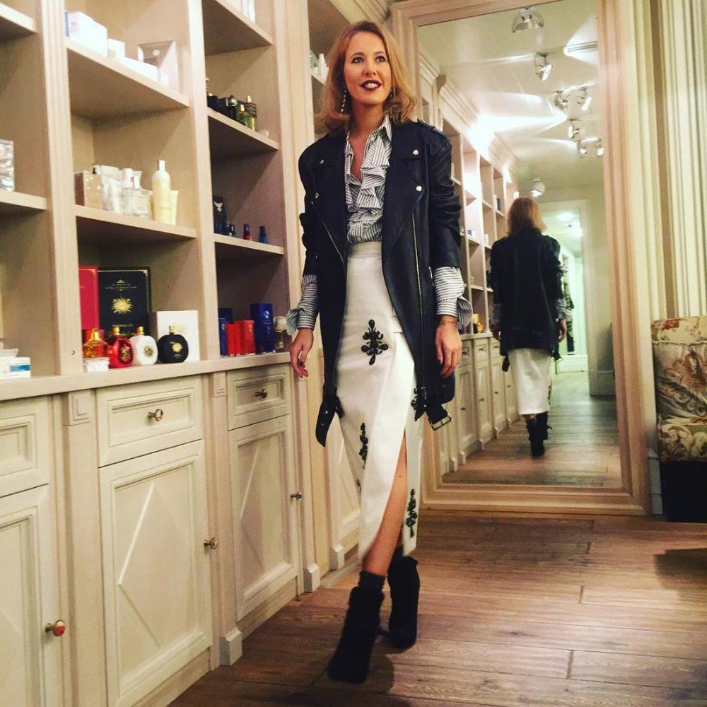 Ксения Собчак стиль одежды 2021